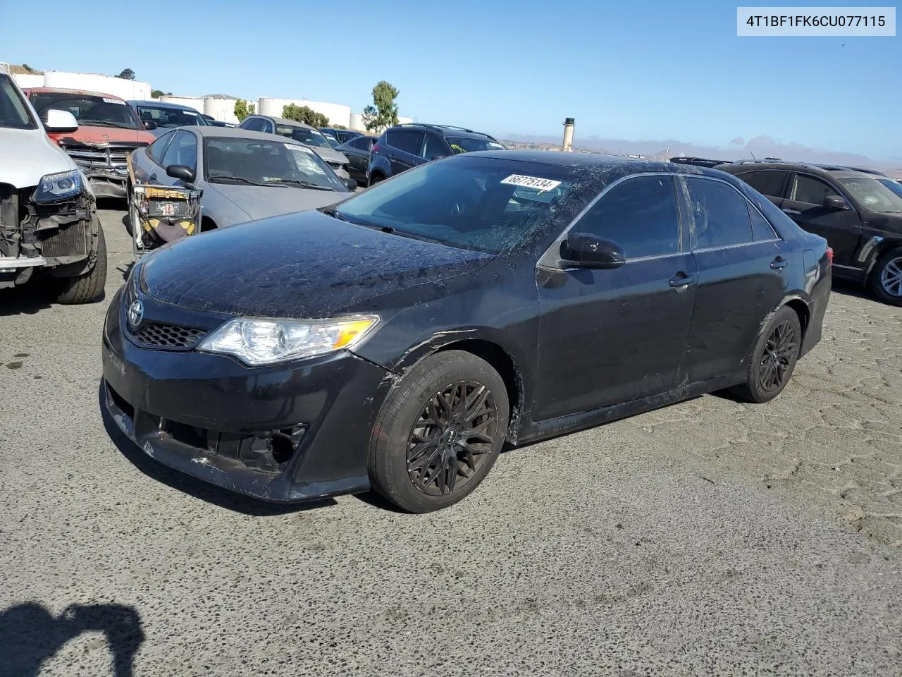 2012 Toyota Camry Base VIN: 4T1BF1FK6CU077115 Lot: 66775134