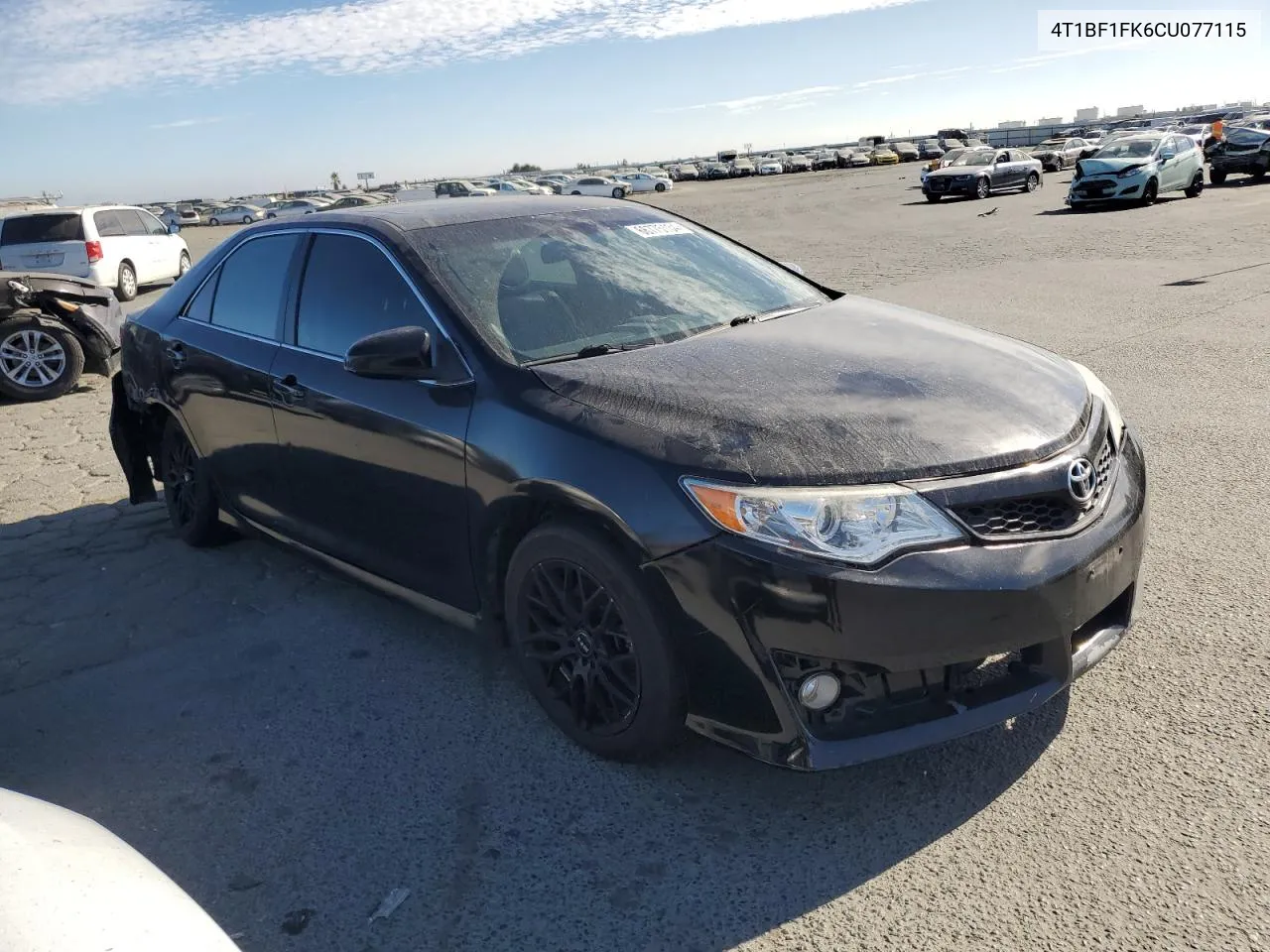 2012 Toyota Camry Base VIN: 4T1BF1FK6CU077115 Lot: 66775134