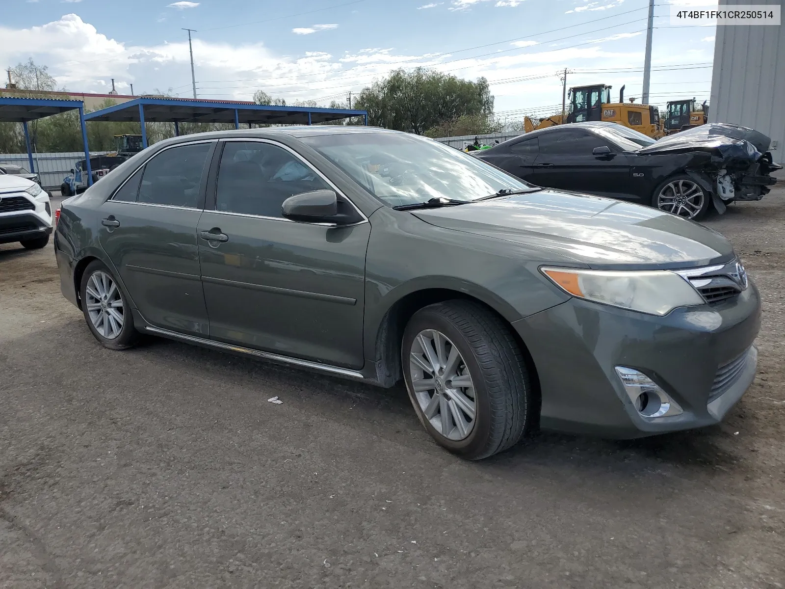 2012 Toyota Camry Base VIN: 4T4BF1FK1CR250514 Lot: 66890224