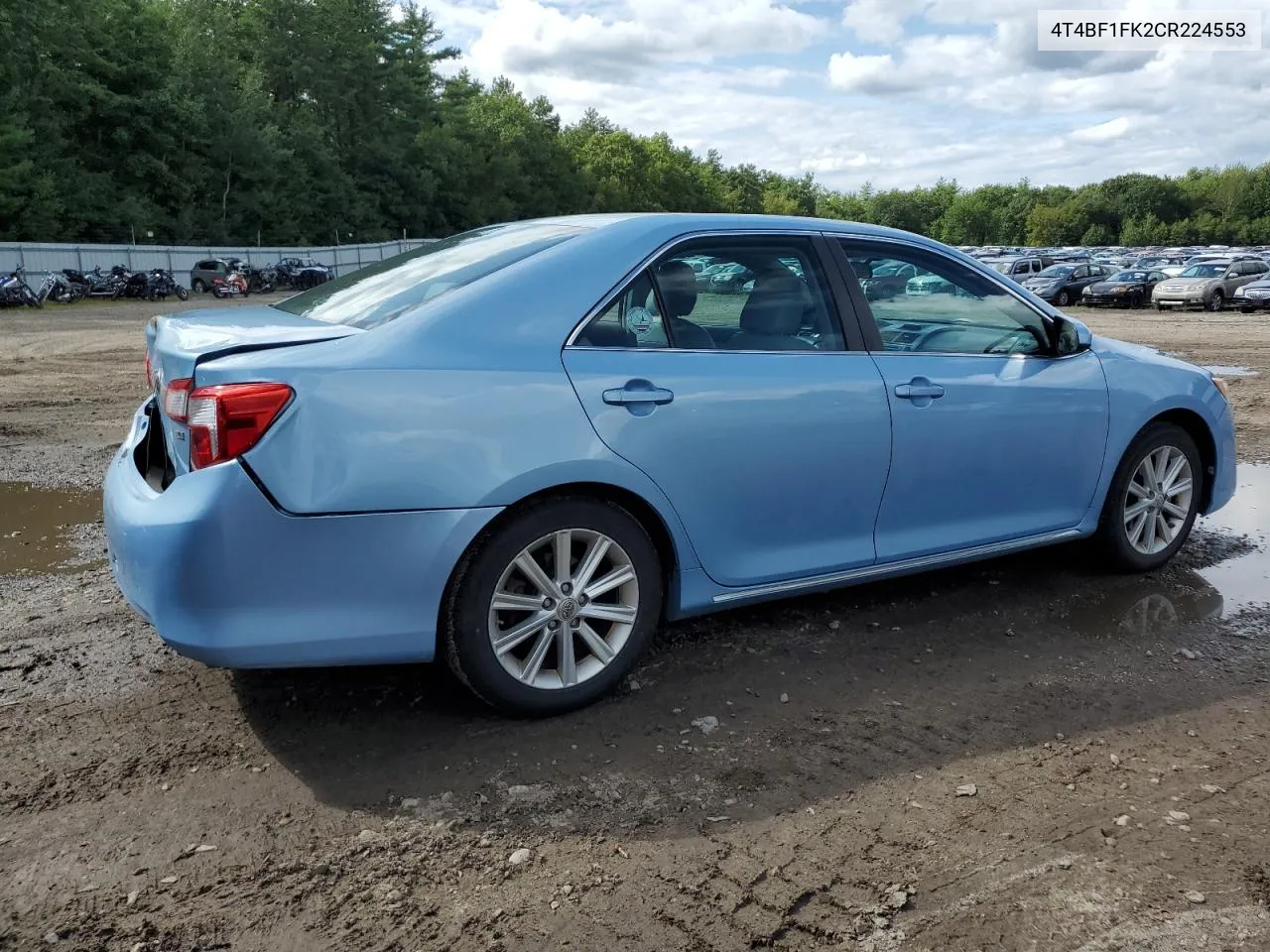 2012 Toyota Camry Base VIN: 4T4BF1FK2CR224553 Lot: 66926924