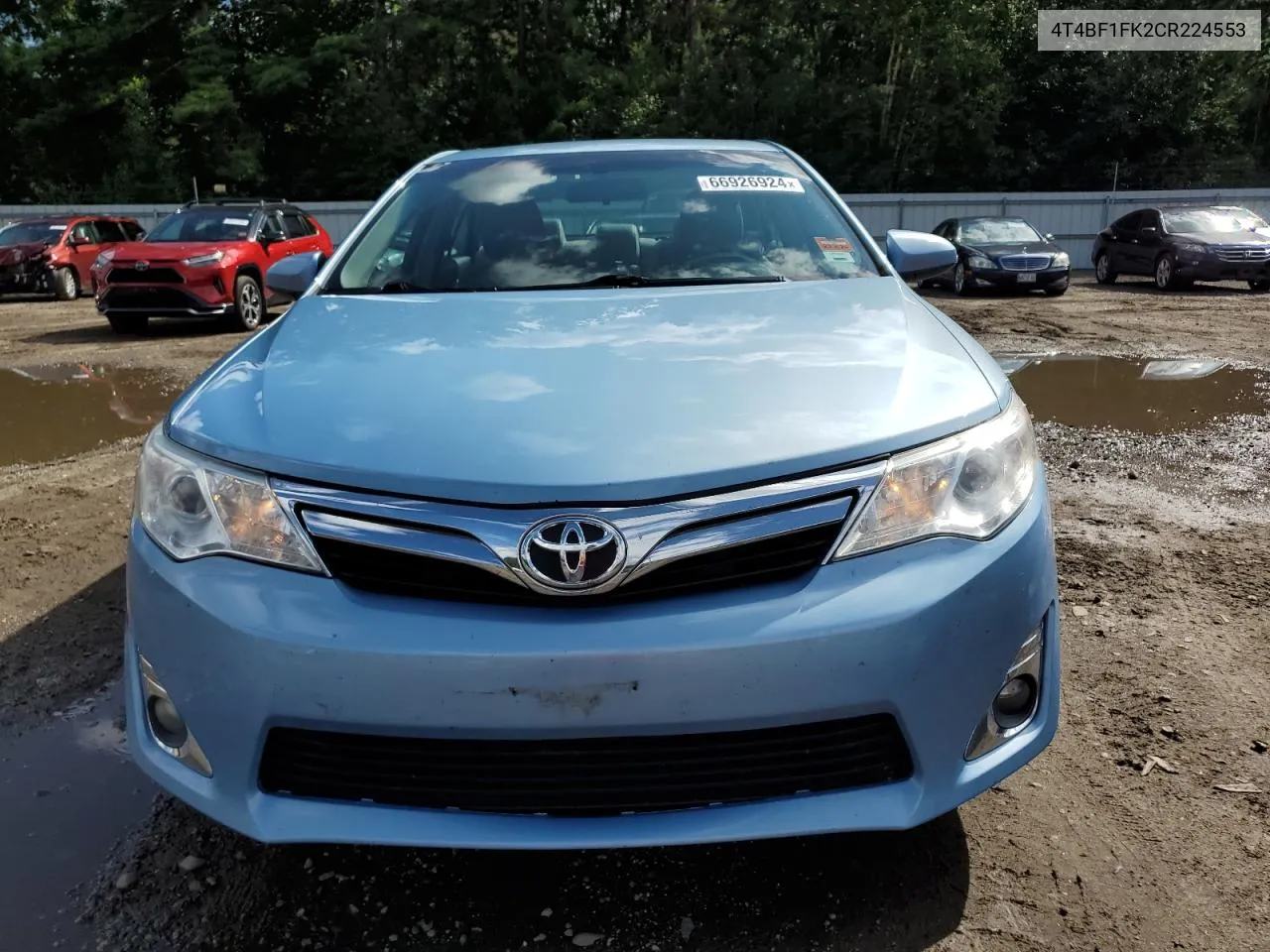 2012 Toyota Camry Base VIN: 4T4BF1FK2CR224553 Lot: 66926924