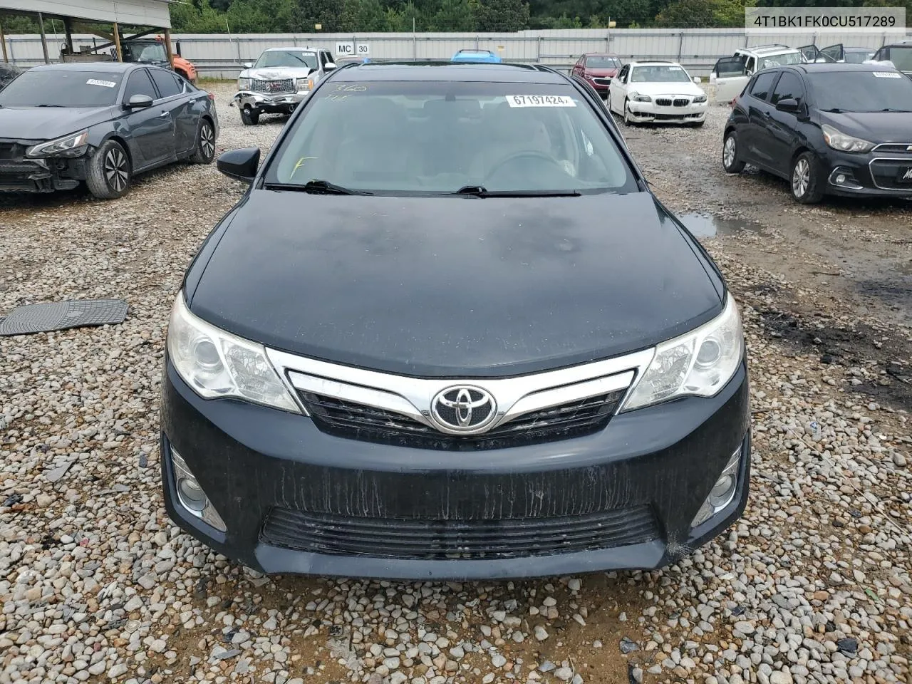 4T1BK1FK0CU517289 2012 Toyota Camry Se