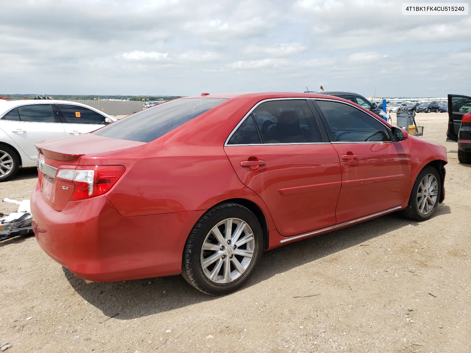 4T1BK1FK4CU515240 2012 Toyota Camry Se