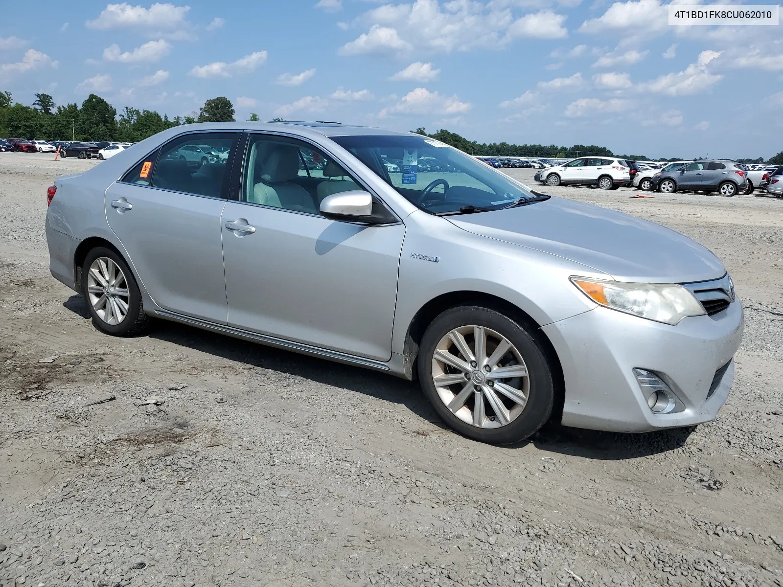 2012 Toyota Camry Hybrid VIN: 4T1BD1FK8CU062010 Lot: 67525604