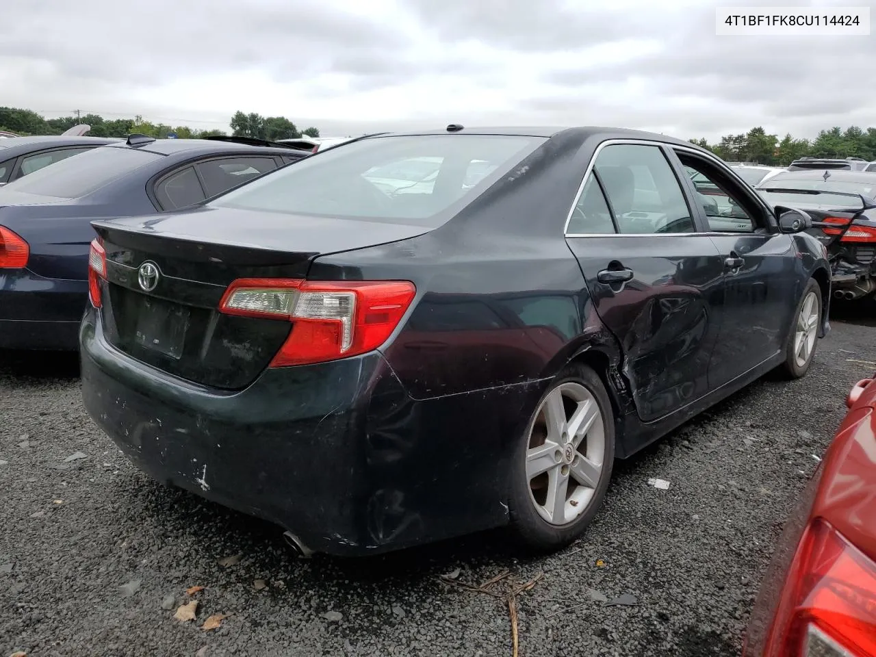 2012 Toyota Camry Base VIN: 4T1BF1FK8CU114424 Lot: 67651344