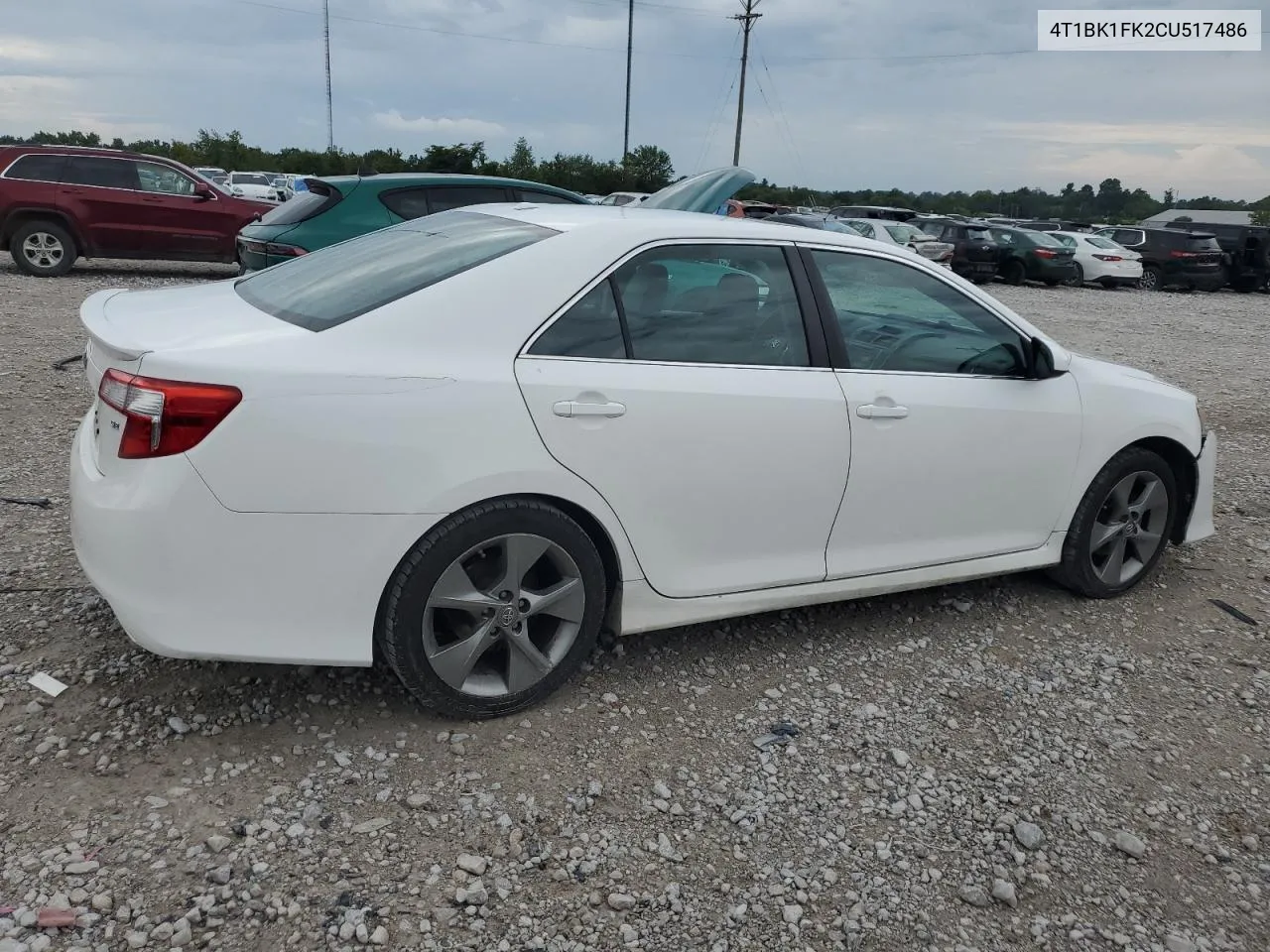 2012 Toyota Camry Se VIN: 4T1BK1FK2CU517486 Lot: 67651694