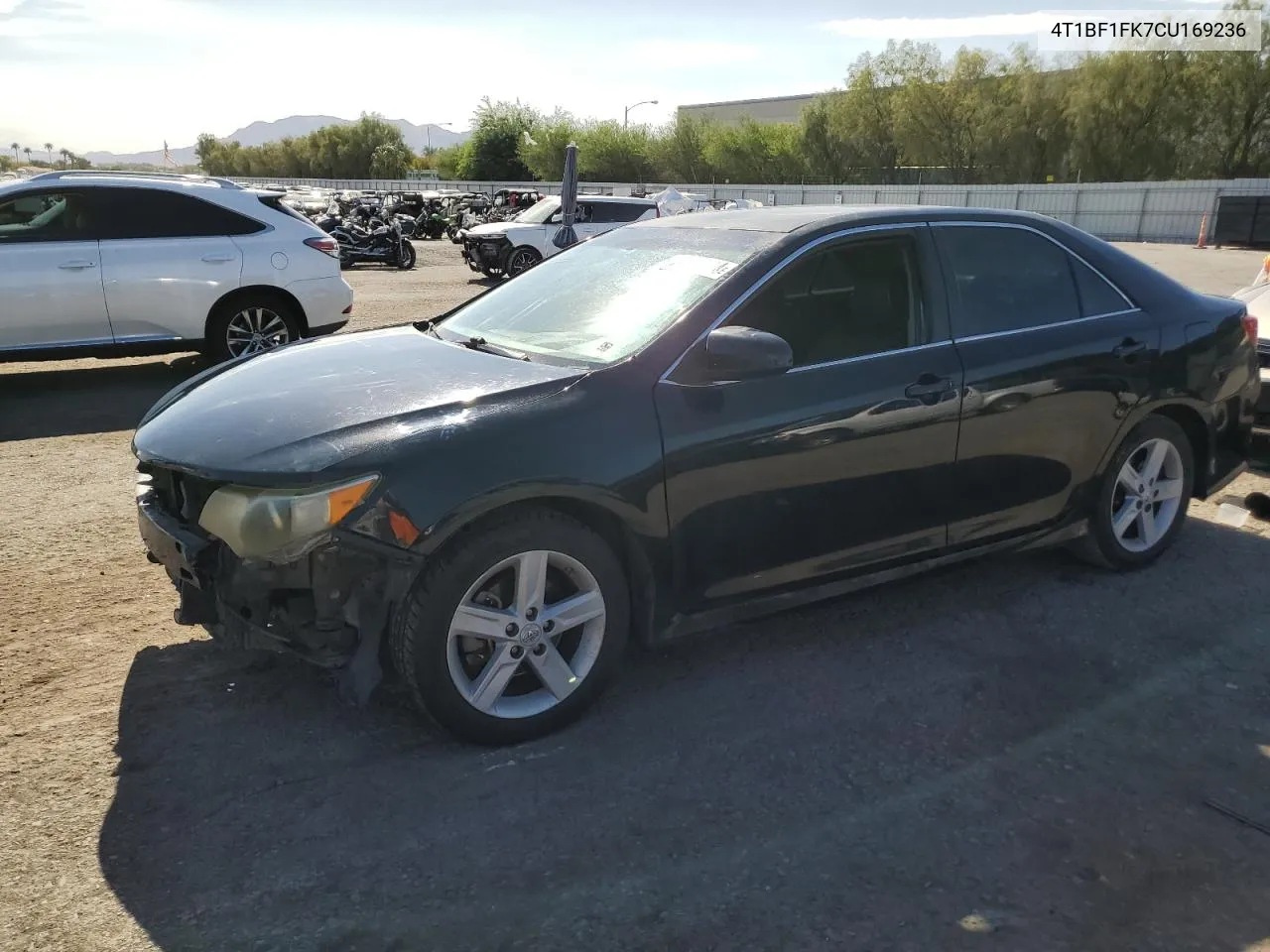 2012 Toyota Camry Base VIN: 4T1BF1FK7CU169236 Lot: 67744014