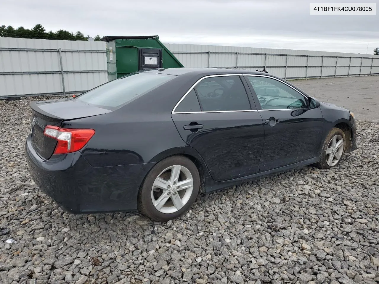 4T1BF1FK4CU078005 2012 Toyota Camry Base