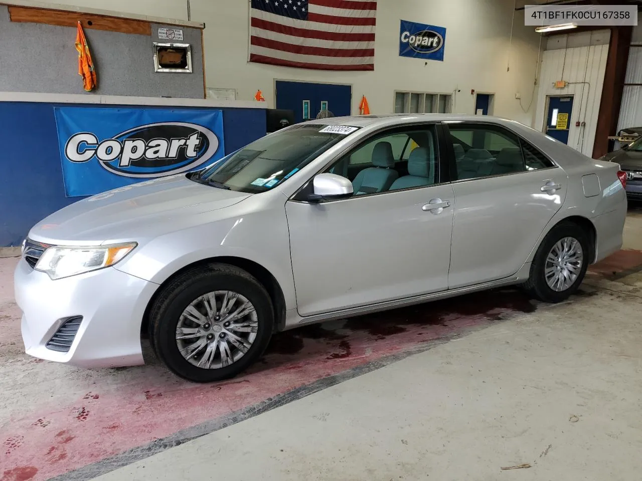 2012 Toyota Camry Base VIN: 4T1BF1FK0CU167358 Lot: 68023374