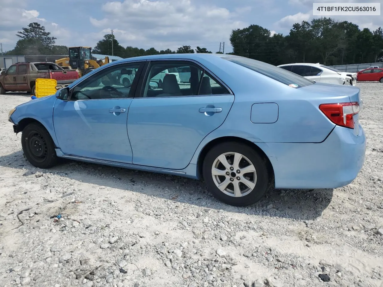 2012 Toyota Camry Base VIN: 4T1BF1FK2CU563016 Lot: 68151924