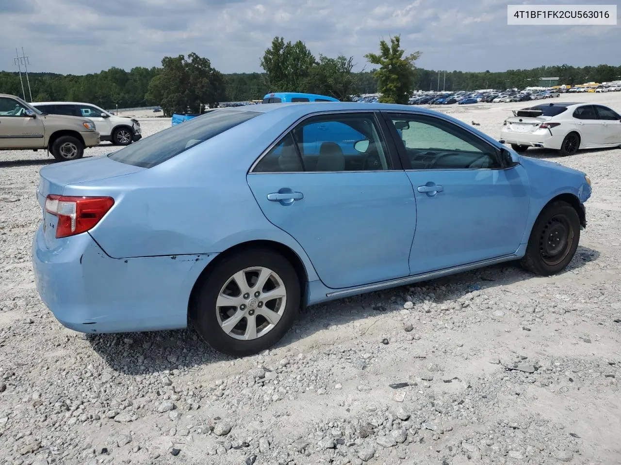 2012 Toyota Camry Base VIN: 4T1BF1FK2CU563016 Lot: 68151924