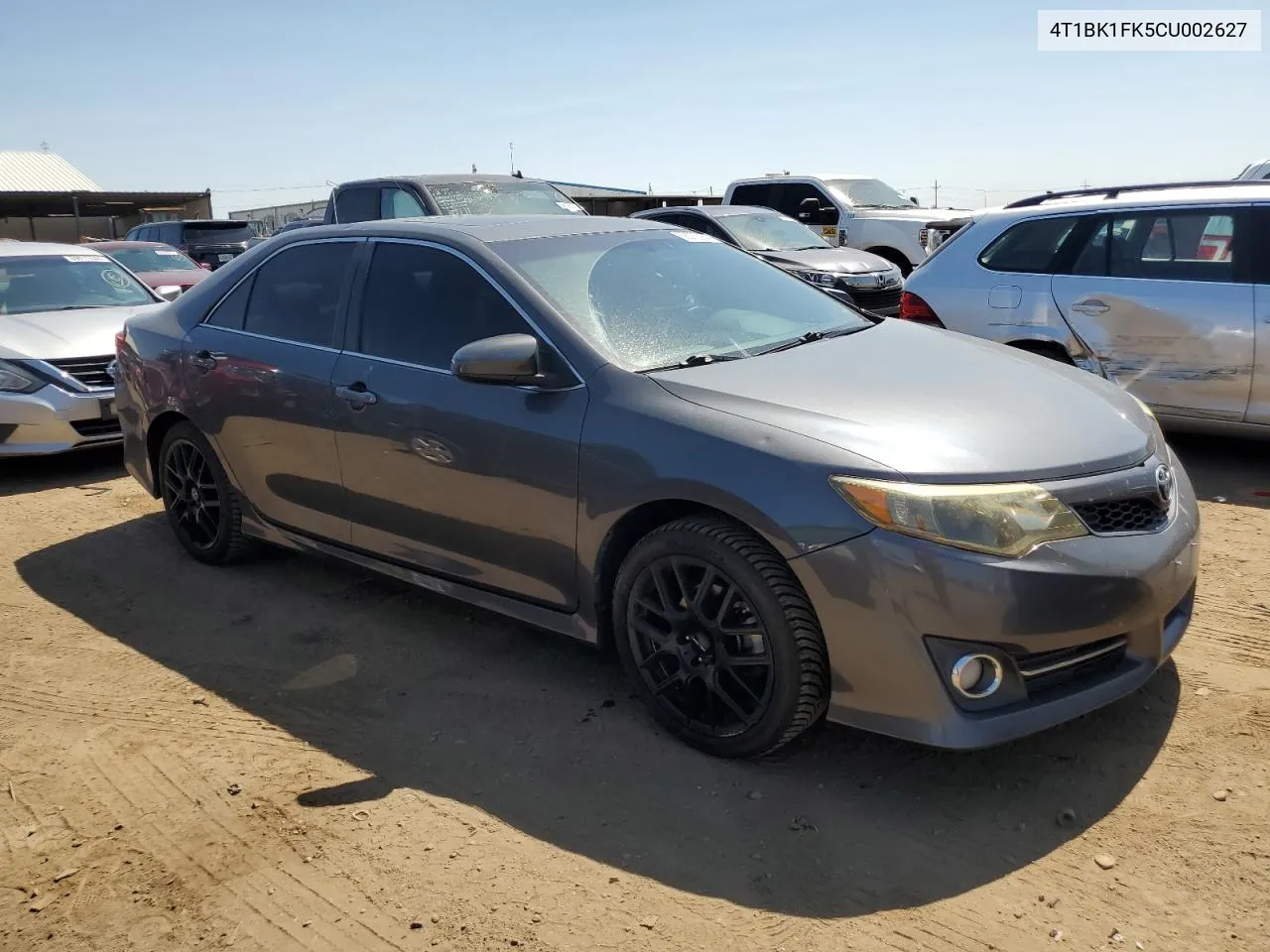 2012 Toyota Camry Se VIN: 4T1BK1FK5CU002627 Lot: 68270364