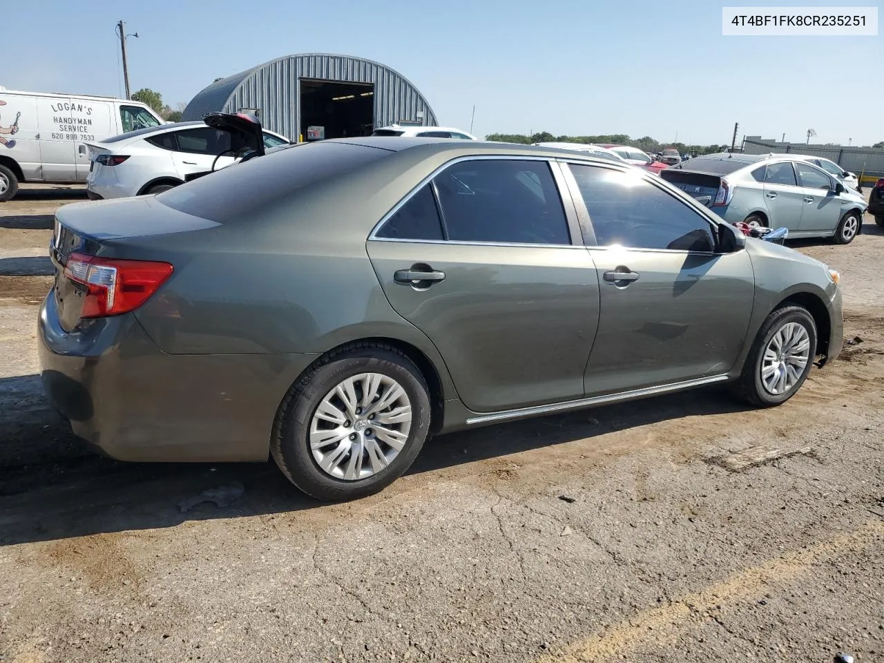 4T4BF1FK8CR235251 2012 Toyota Camry Base