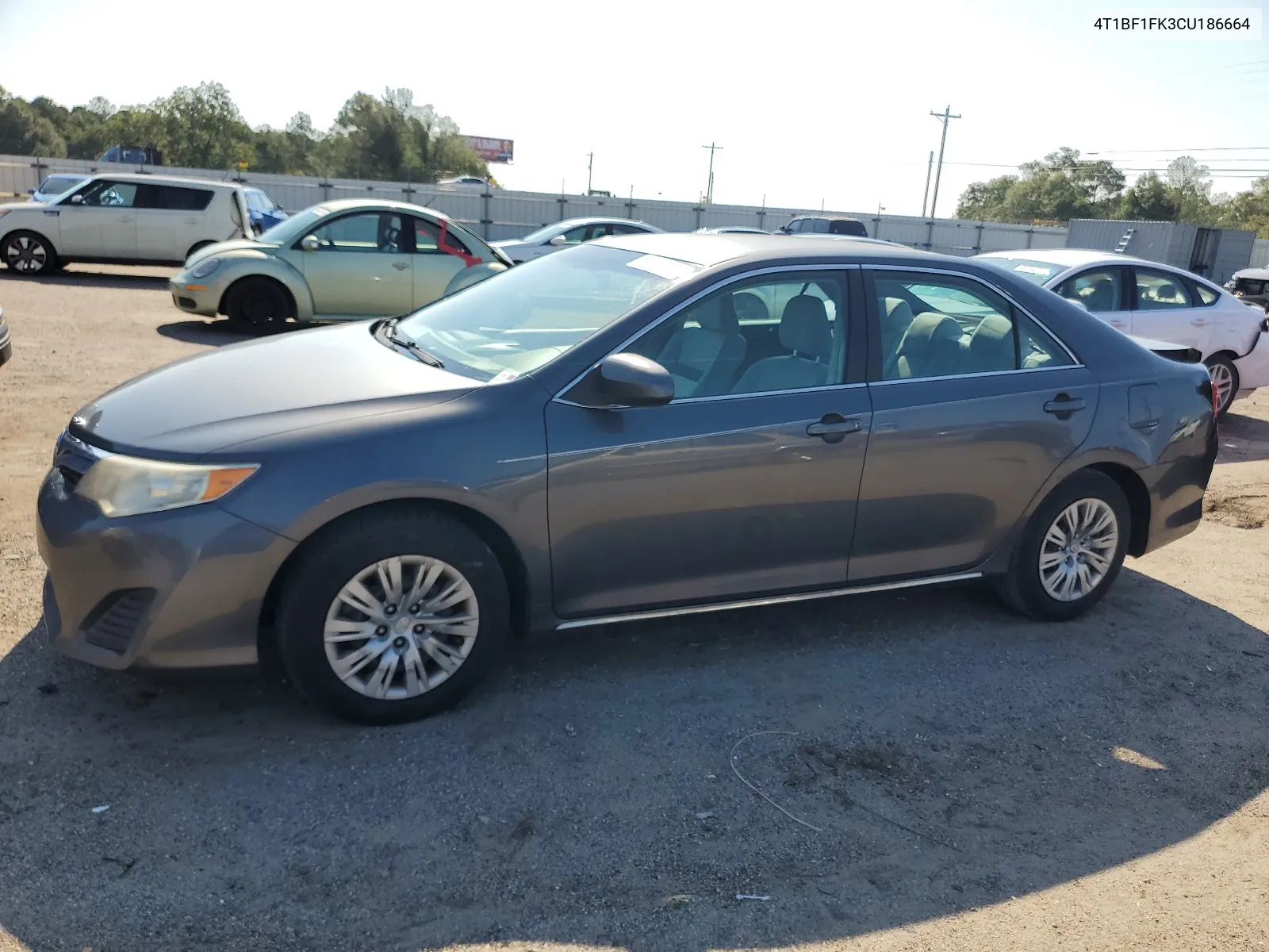 2012 Toyota Camry Base VIN: 4T1BF1FK3CU186664 Lot: 68538114