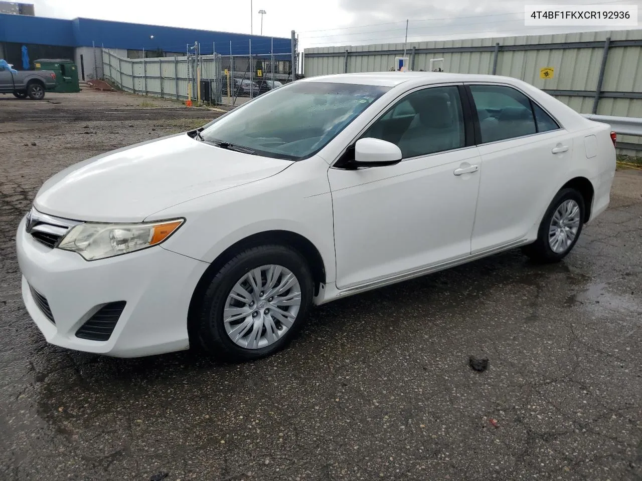 2012 Toyota Camry Base VIN: 4T4BF1FKXCR192936 Lot: 68602664