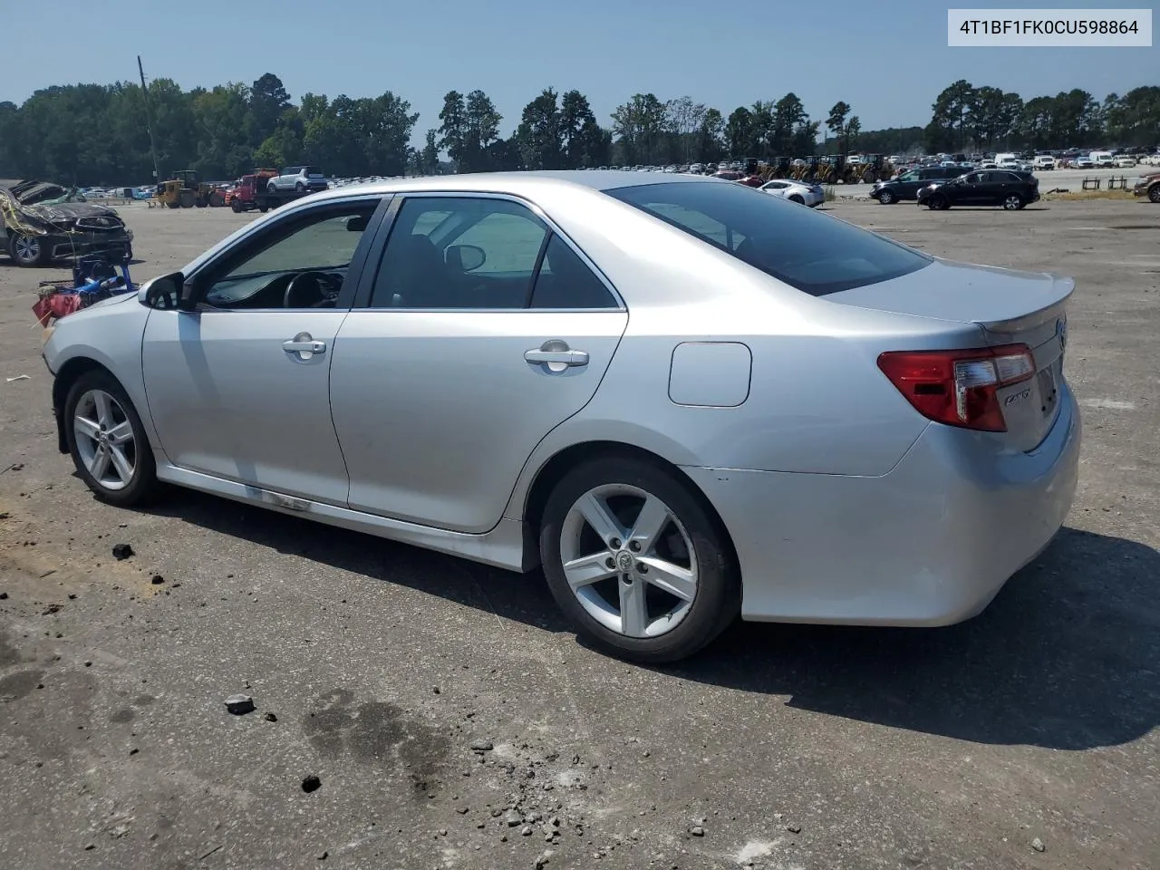 2012 Toyota Camry Base VIN: 4T1BF1FK0CU598864 Lot: 68605544