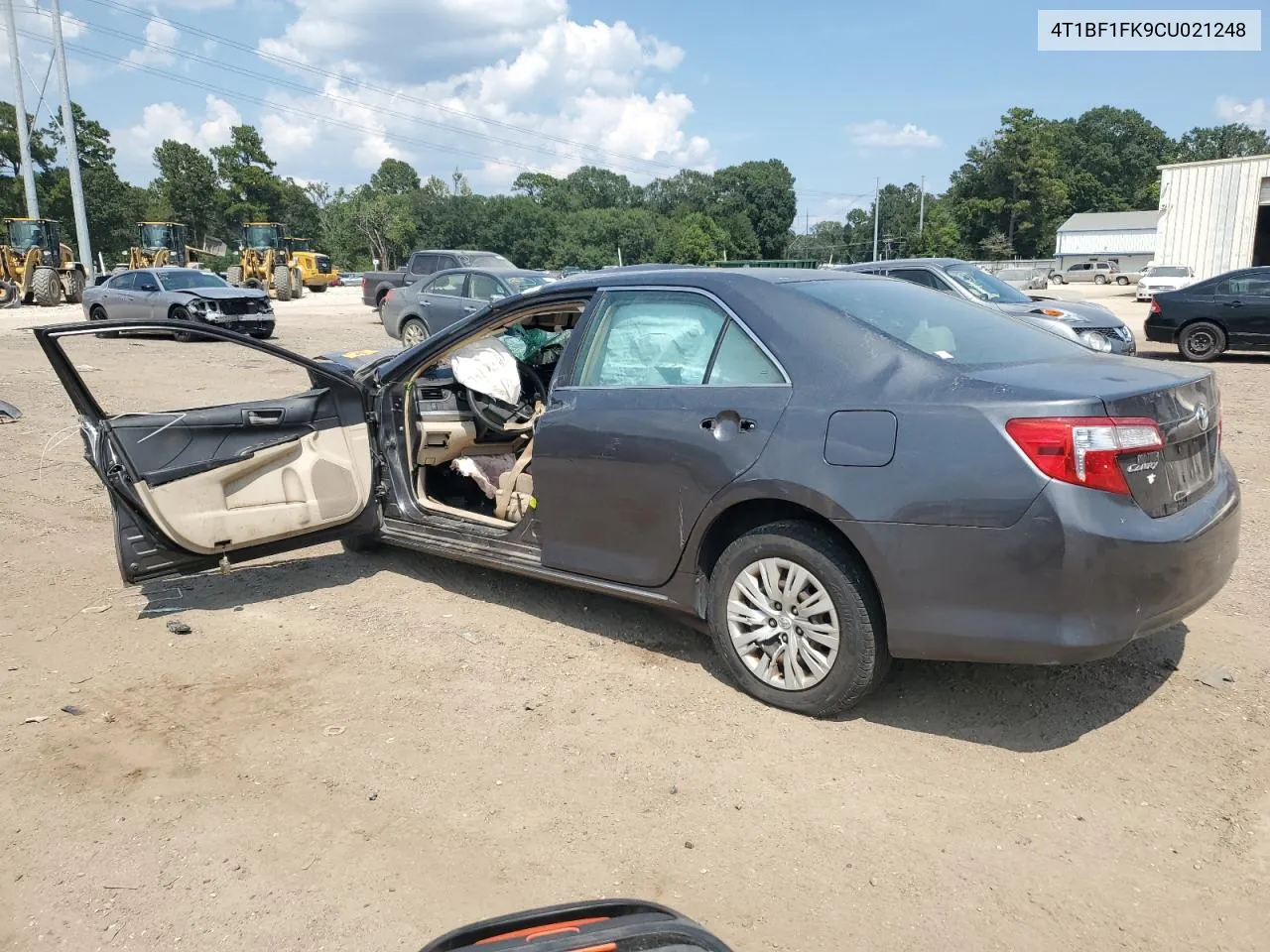 2012 Toyota Camry Base VIN: 4T1BF1FK9CU021248 Lot: 68717004