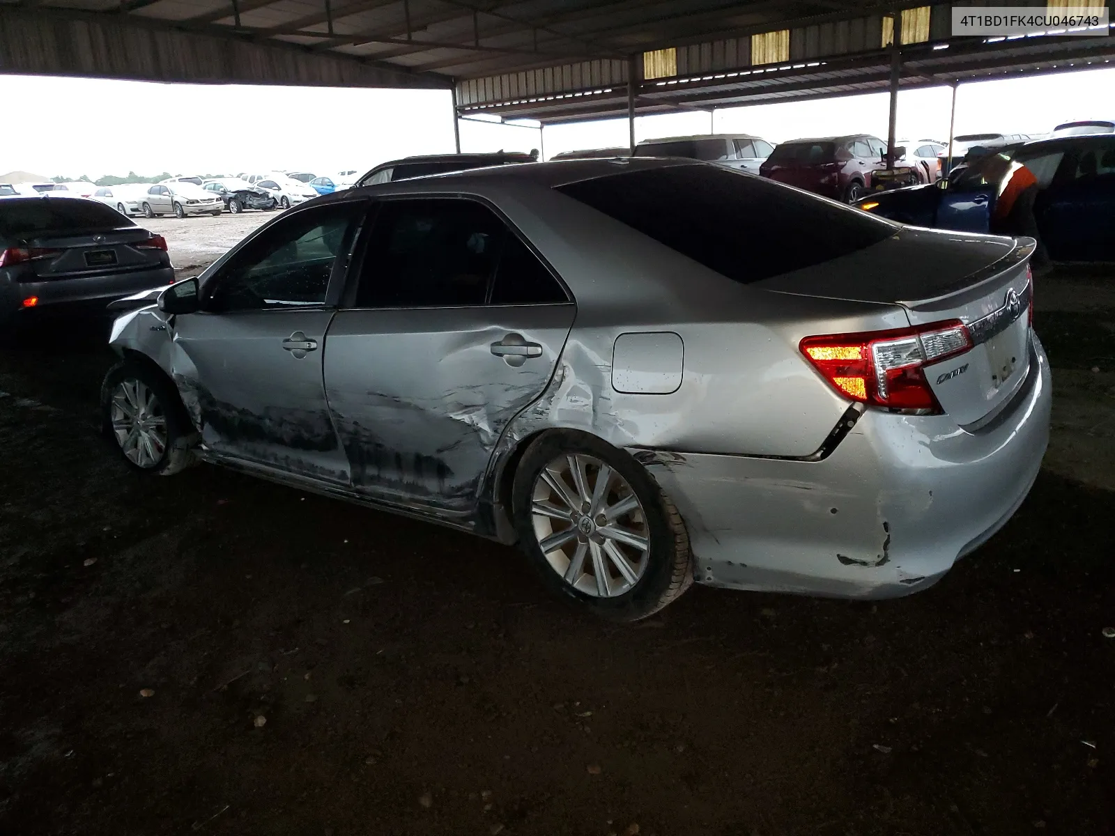 4T1BD1FK4CU046743 2012 Toyota Camry Hybrid