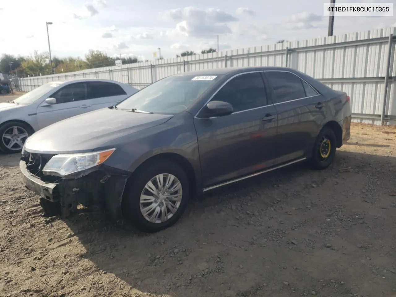 2012 Toyota Camry Hybrid VIN: 4T1BD1FK8CU015365 Lot: 68753874