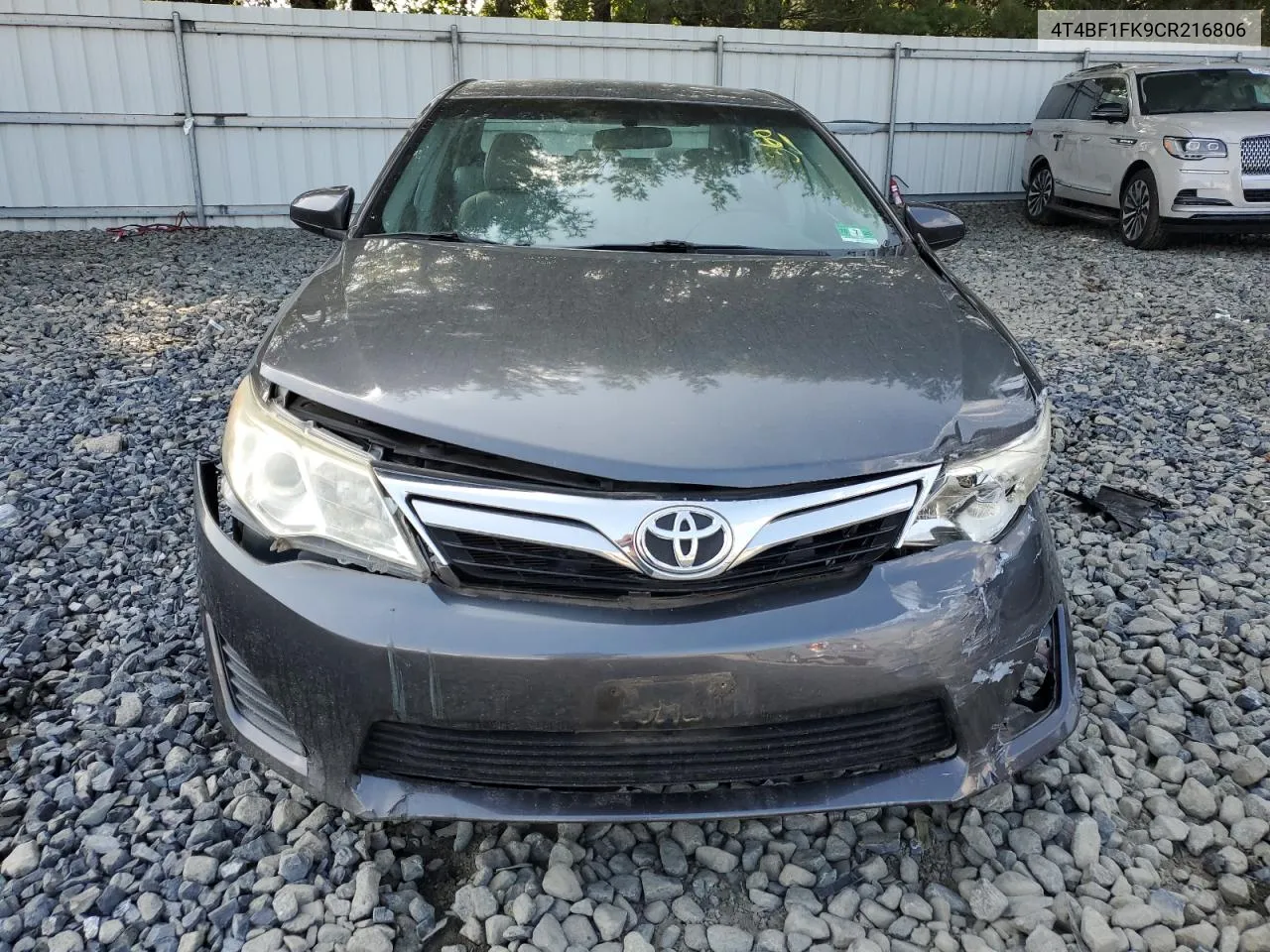 4T4BF1FK9CR216806 2012 Toyota Camry Base