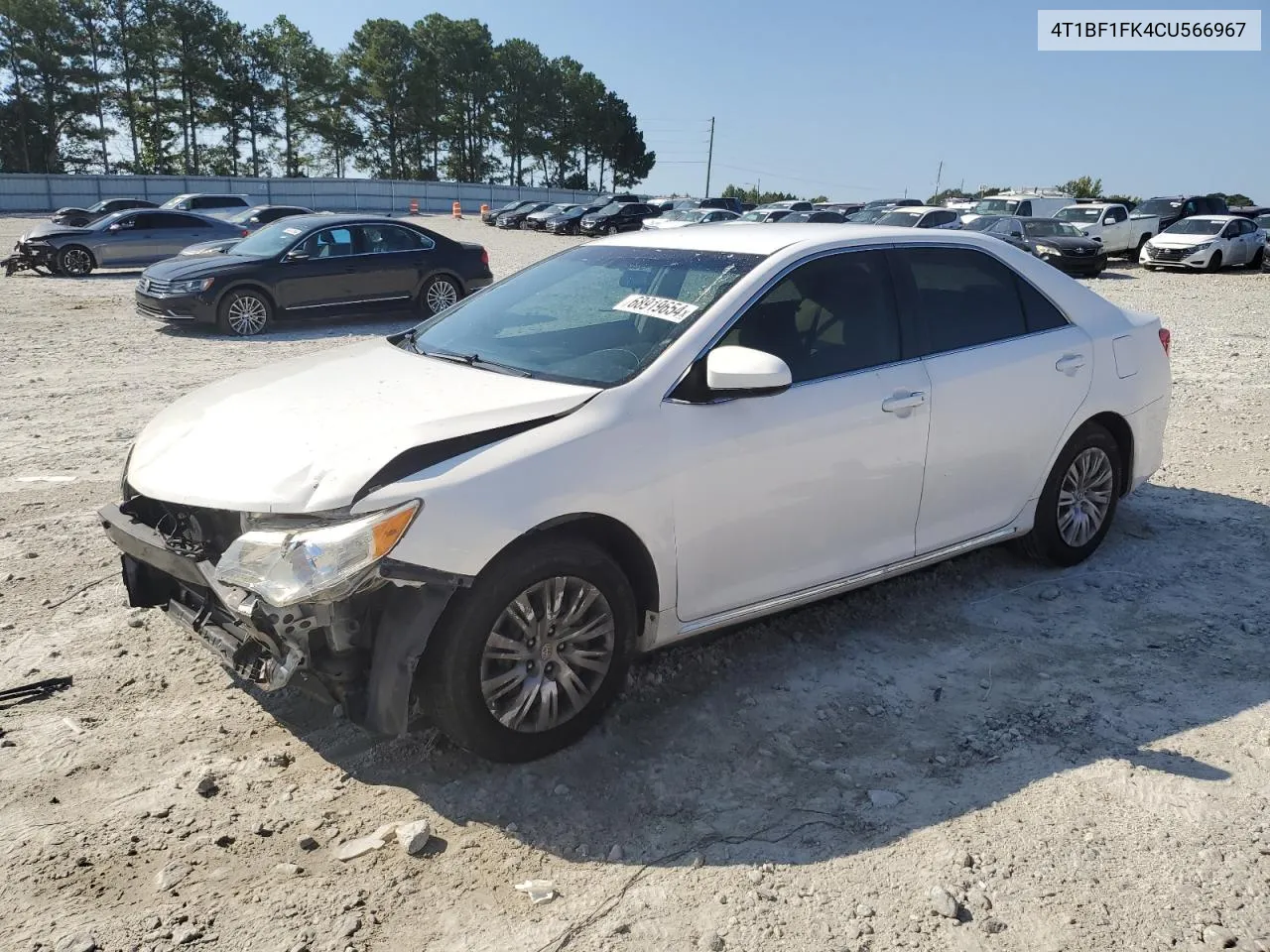 4T1BF1FK4CU566967 2012 Toyota Camry Base