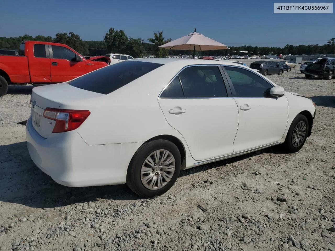 4T1BF1FK4CU566967 2012 Toyota Camry Base