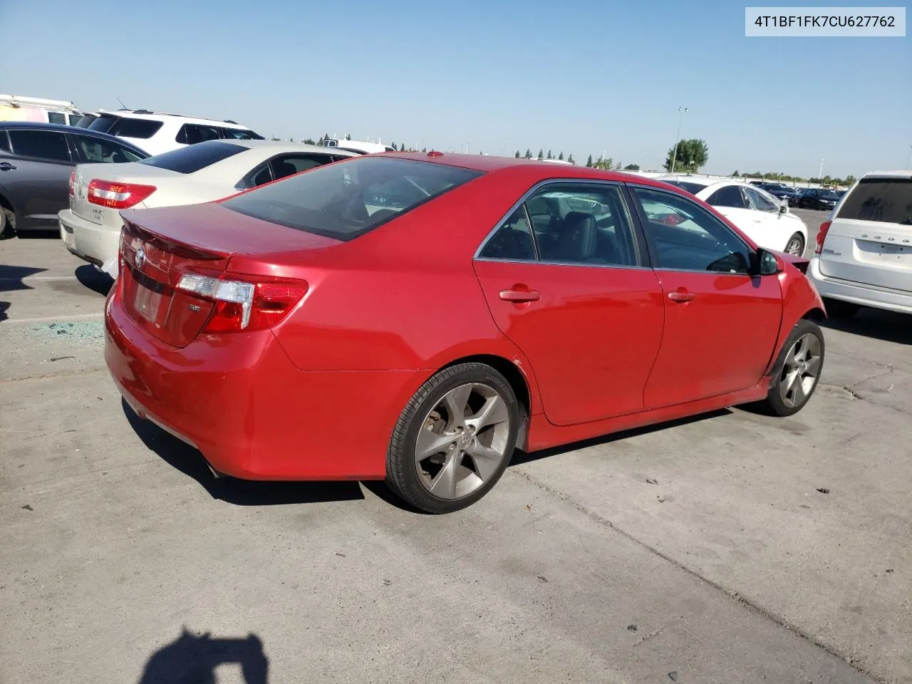 2012 Toyota Camry Base VIN: 4T1BF1FK7CU627762 Lot: 68929184