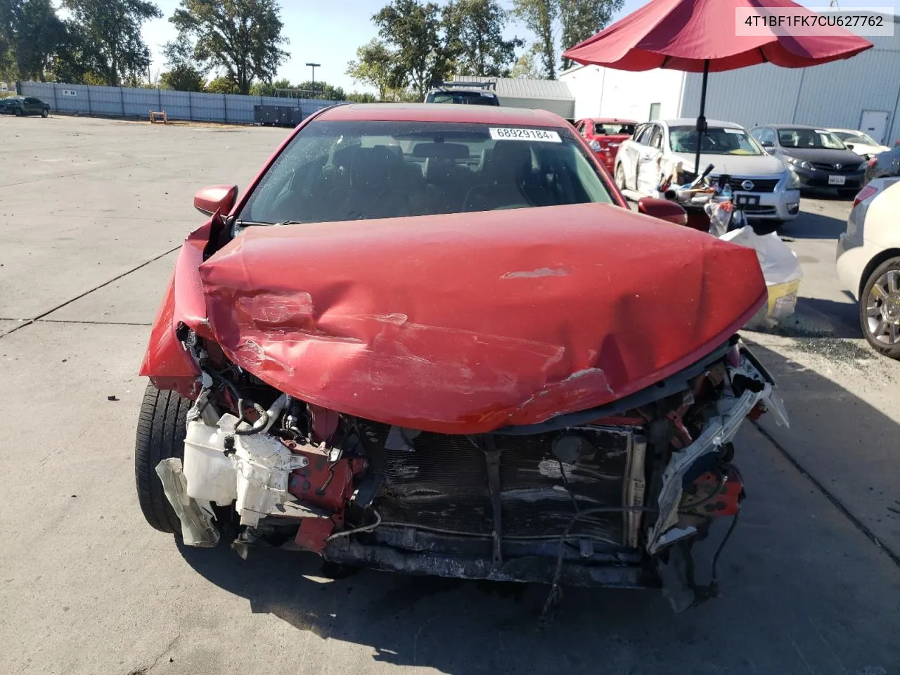 4T1BF1FK7CU627762 2012 Toyota Camry Base