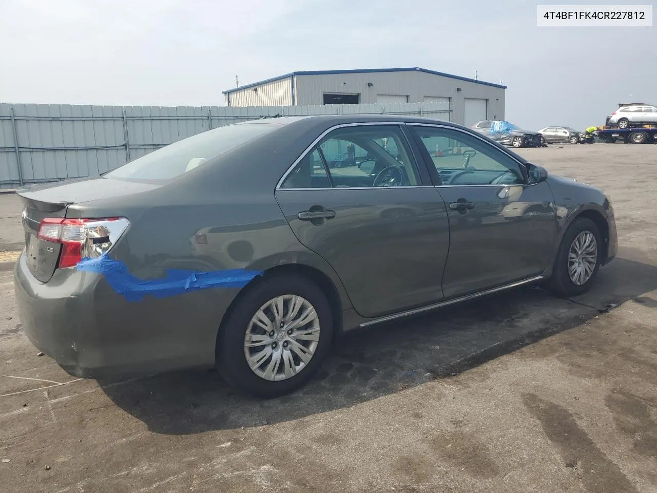 2012 Toyota Camry Base VIN: 4T4BF1FK4CR227812 Lot: 68972814