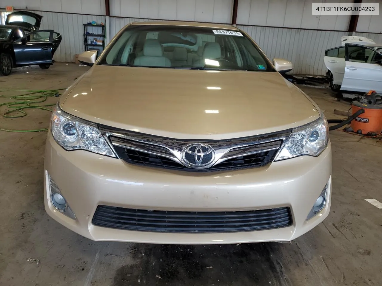 2012 Toyota Camry Base VIN: 4T1BF1FK6CU004293 Lot: 68977694