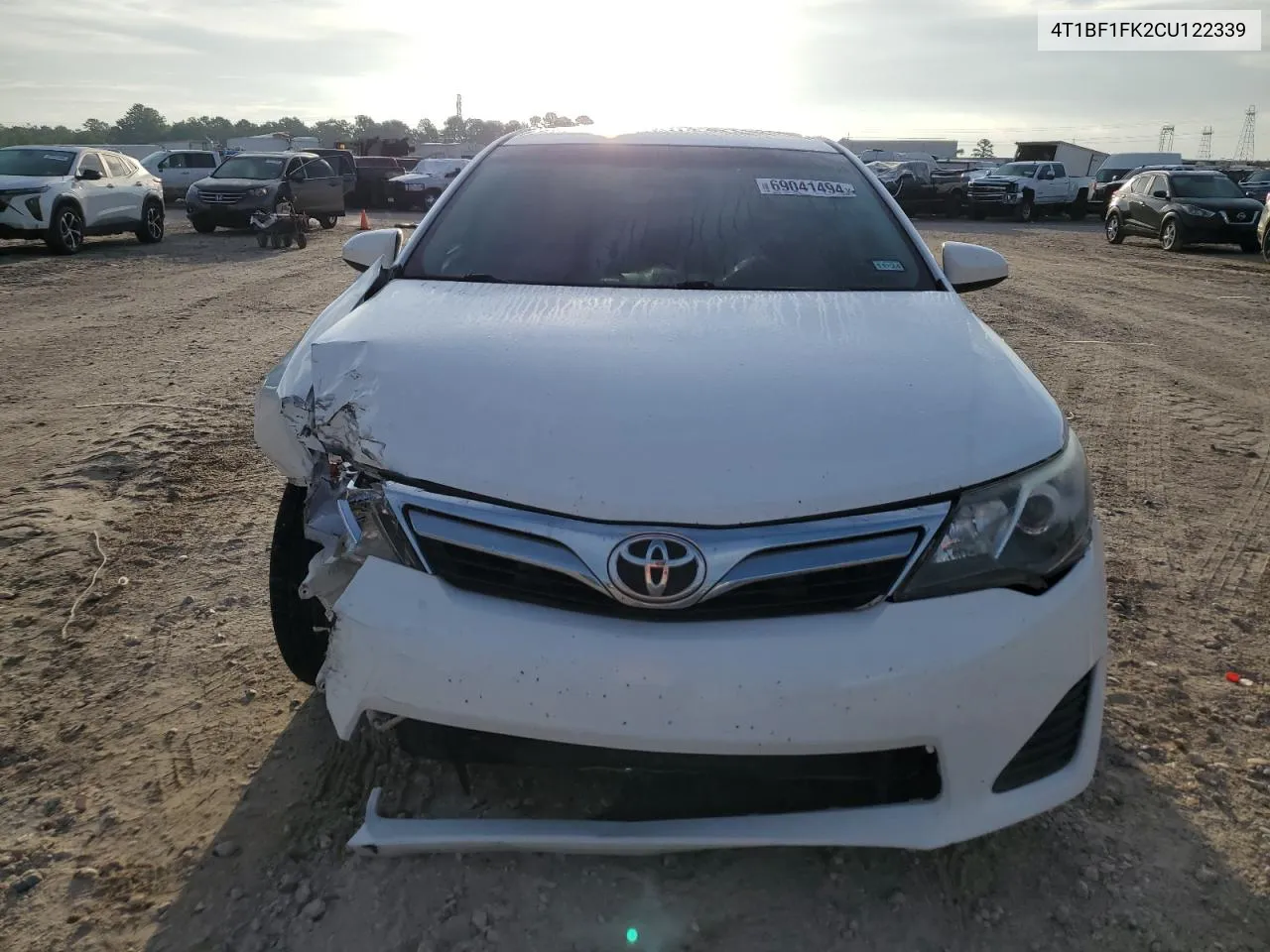 2012 Toyota Camry Base VIN: 4T1BF1FK2CU122339 Lot: 69041494