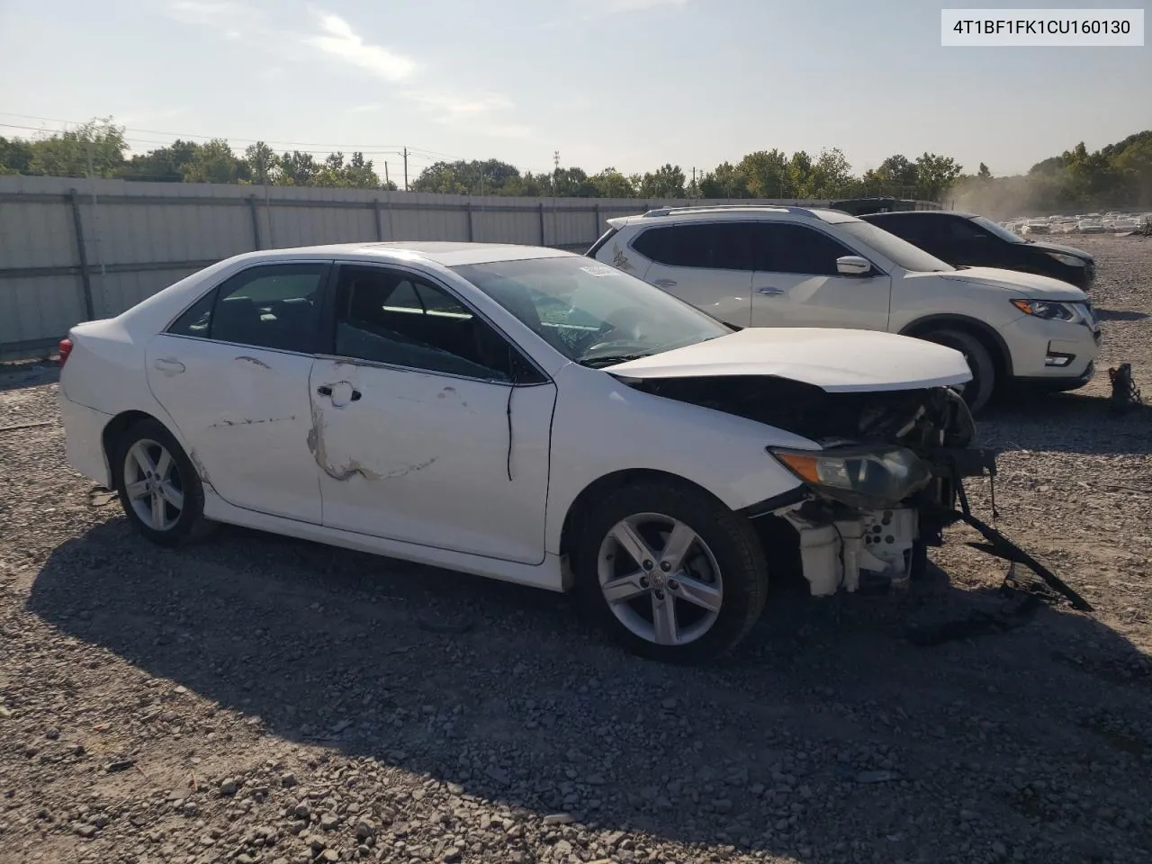 2012 Toyota Camry Base VIN: 4T1BF1FK1CU160130 Lot: 69094544