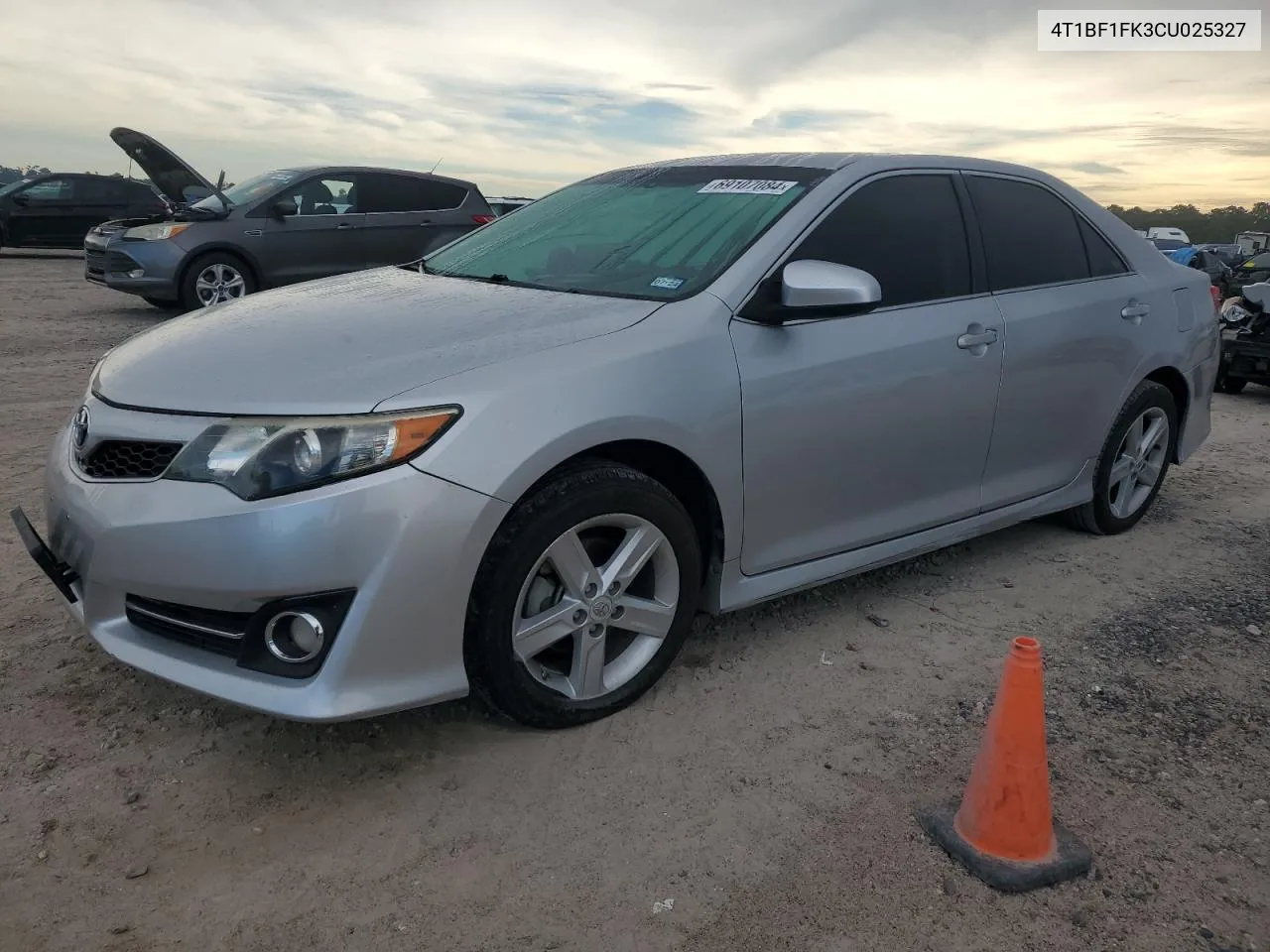 2012 Toyota Camry Base VIN: 4T1BF1FK3CU025327 Lot: 69107084