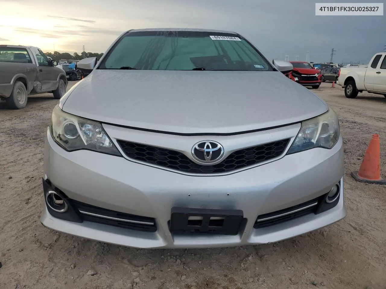 2012 Toyota Camry Base VIN: 4T1BF1FK3CU025327 Lot: 69107084