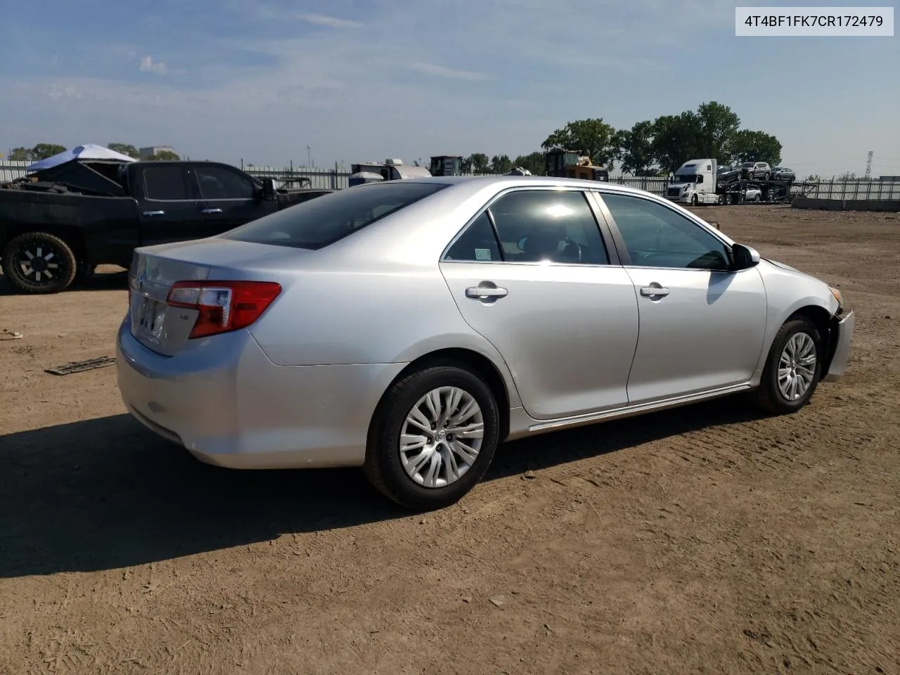 2012 Toyota Camry Base VIN: 4T4BF1FK7CR172479 Lot: 69162464