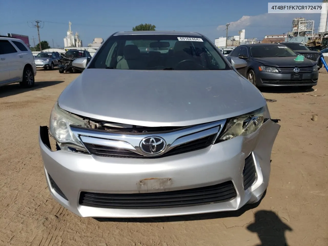 2012 Toyota Camry Base VIN: 4T4BF1FK7CR172479 Lot: 69162464