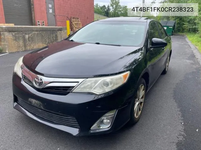 2012 Toyota Camry Base VIN: 4T4BF1FK0CR238323 Lot: 69225804