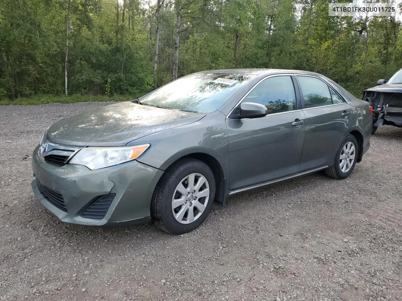 2012 Toyota Camry Hybrid VIN: 4T1BD1FK3CU011725 Lot: 69492014