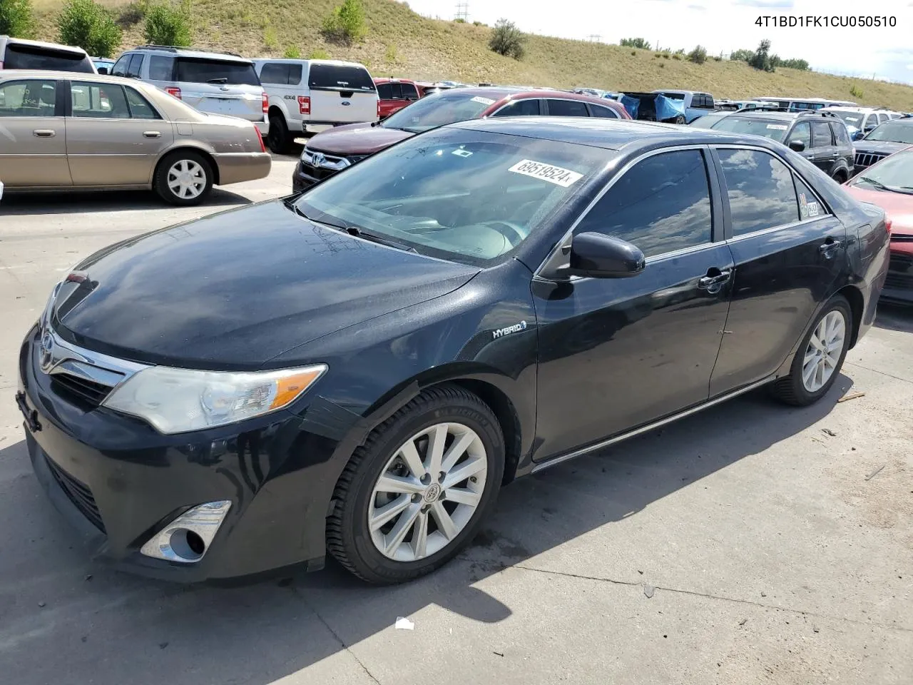 2012 Toyota Camry Hybrid VIN: 4T1BD1FK1CU050510 Lot: 69519524