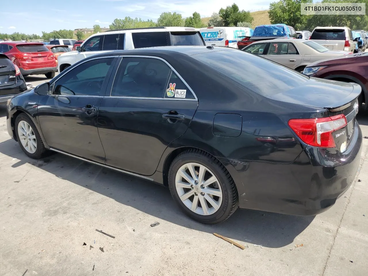 2012 Toyota Camry Hybrid VIN: 4T1BD1FK1CU050510 Lot: 69519524