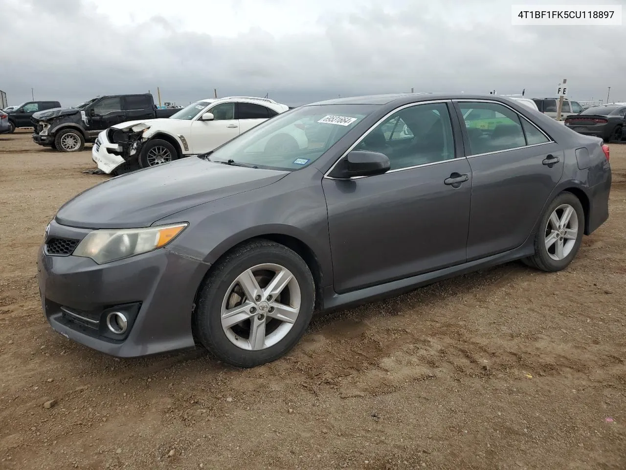 4T1BF1FK5CU118897 2012 Toyota Camry Base