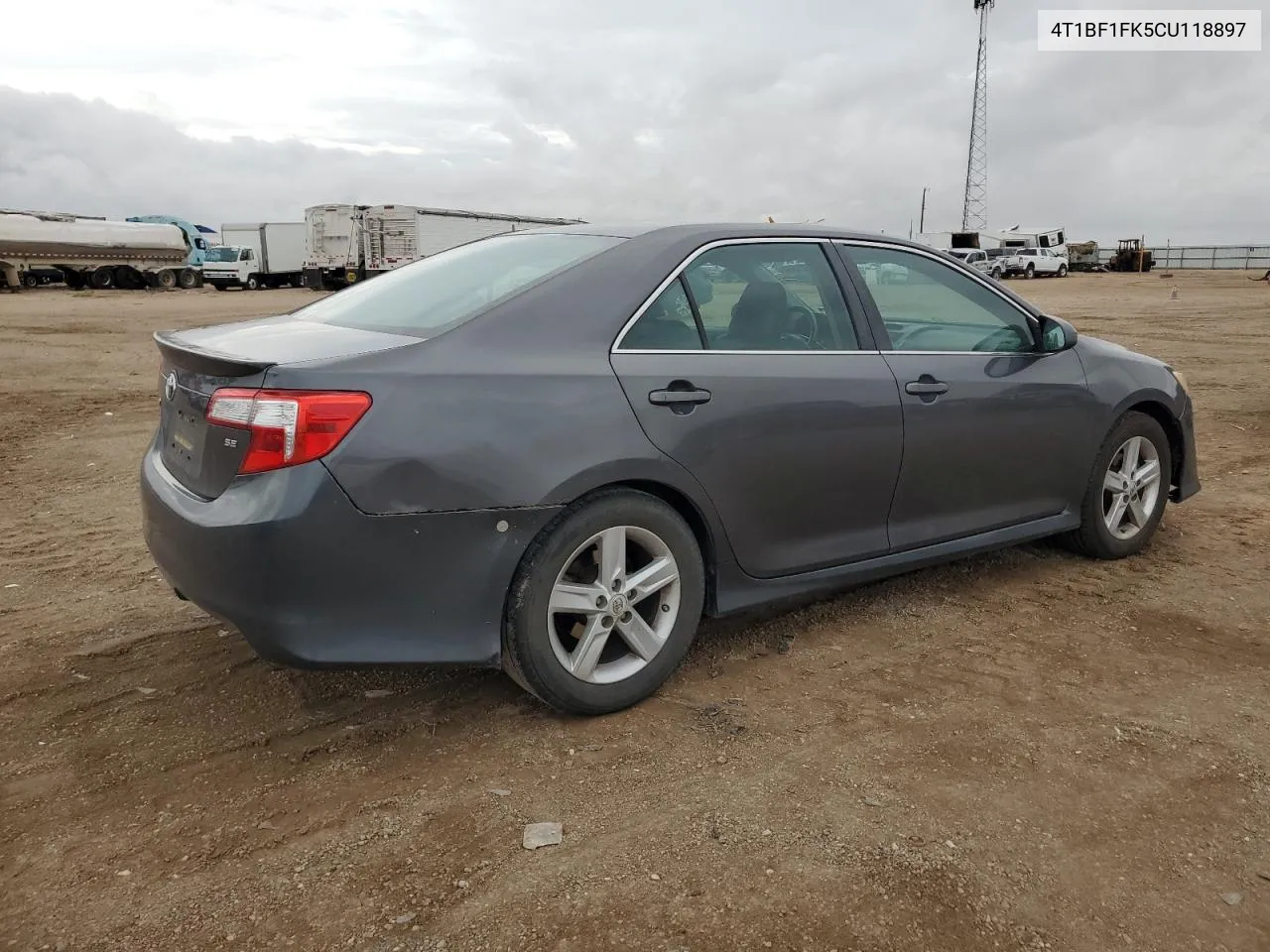 4T1BF1FK5CU118897 2012 Toyota Camry Base