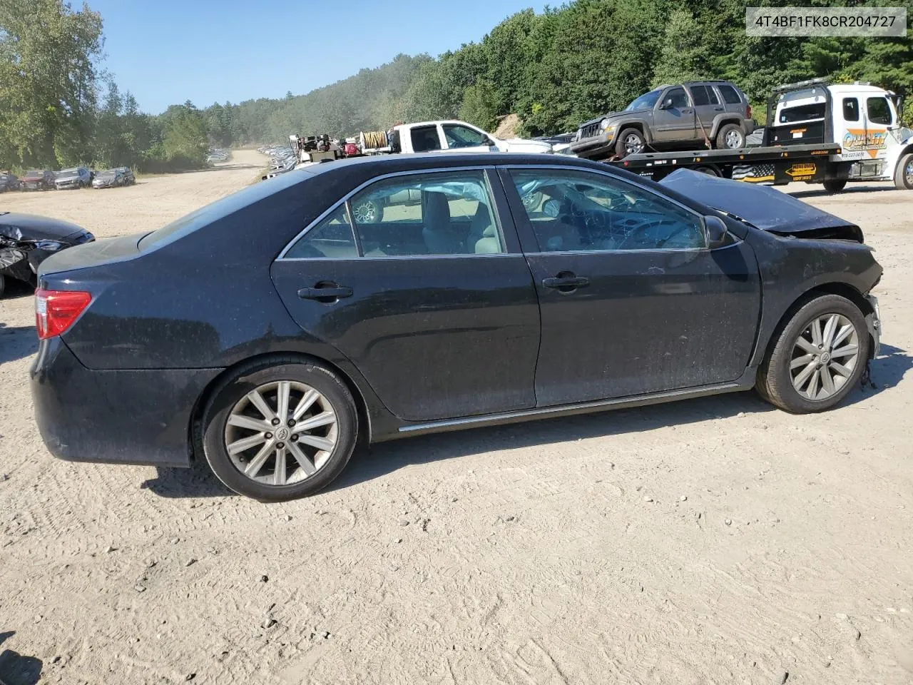 2012 Toyota Camry Base VIN: 4T4BF1FK8CR204727 Lot: 69718434