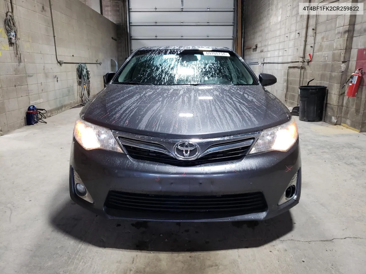 2012 Toyota Camry Base VIN: 4T4BF1FK2CR259822 Lot: 69760734