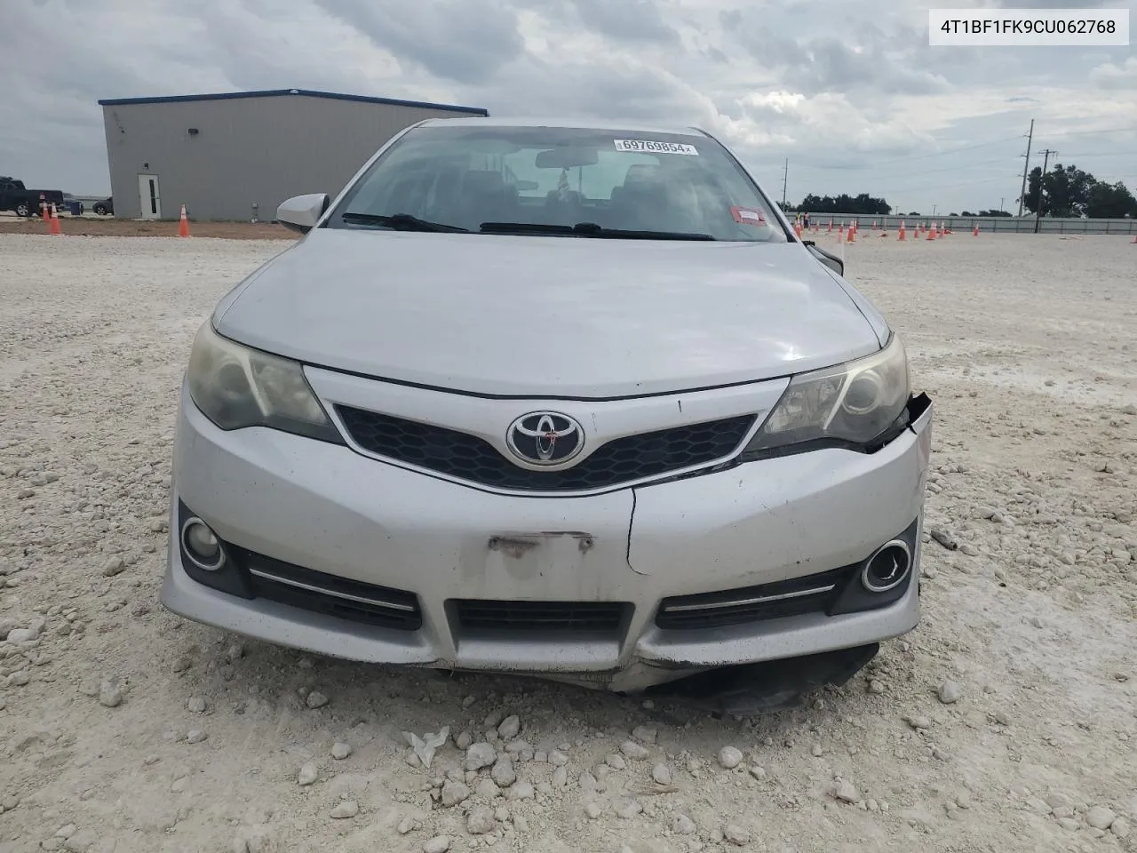 2012 Toyota Camry Base VIN: 4T1BF1FK9CU062768 Lot: 69769854