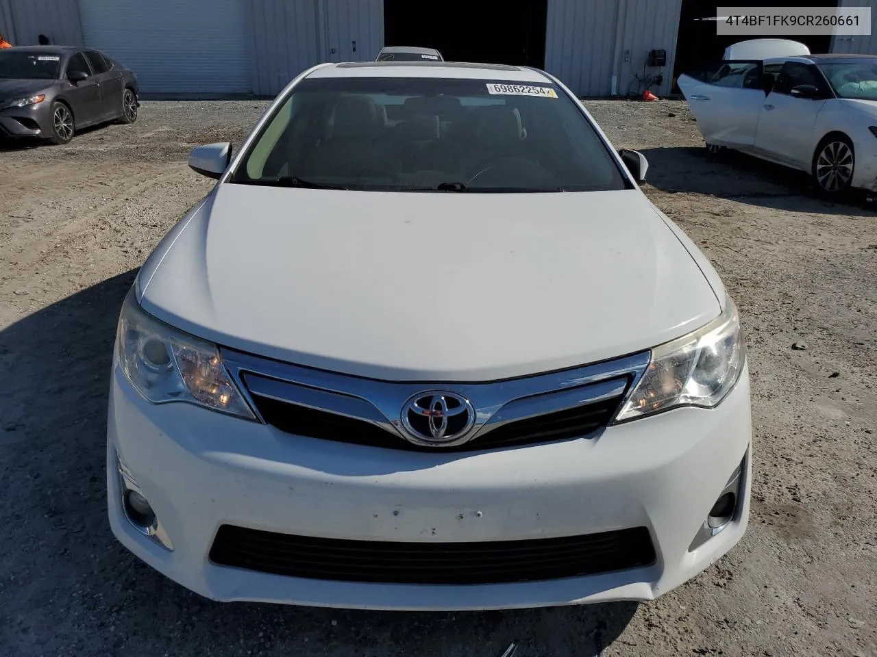 2012 Toyota Camry Base VIN: 4T4BF1FK9CR260661 Lot: 69862254