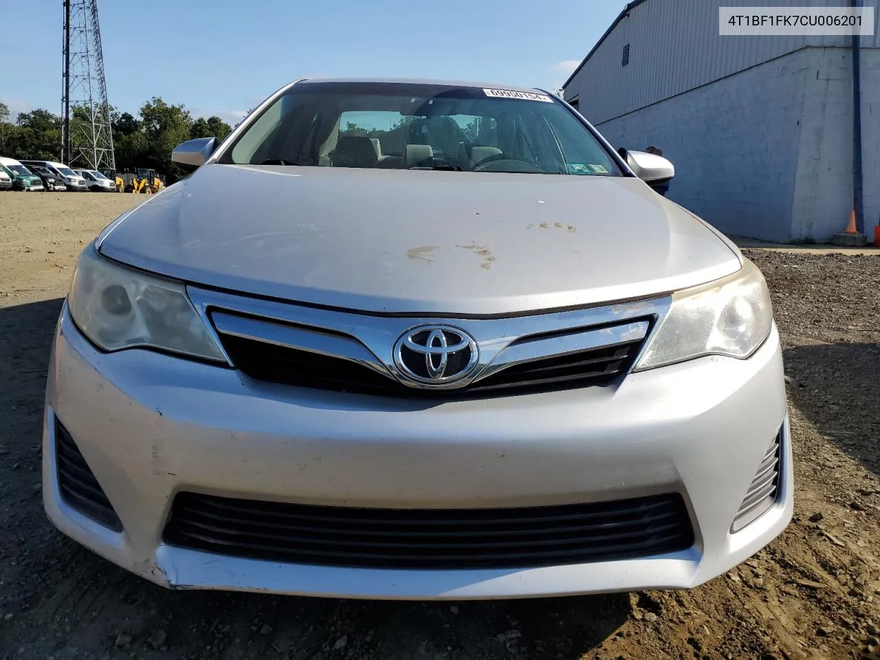 2012 Toyota Camry Base VIN: 4T1BF1FK7CU006201 Lot: 69950154