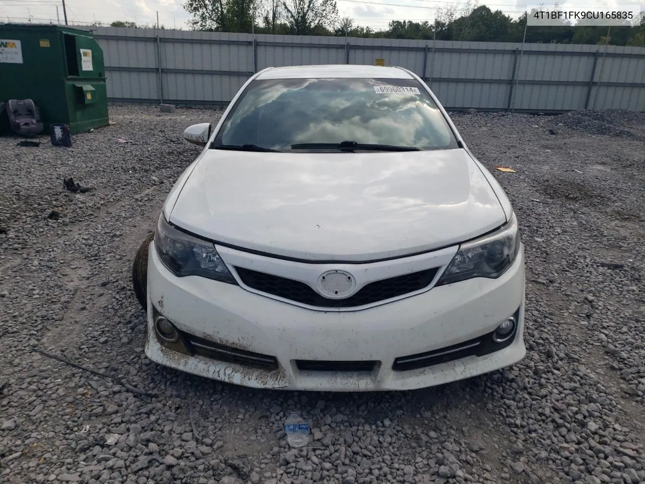 4T1BF1FK9CU165835 2012 Toyota Camry Base