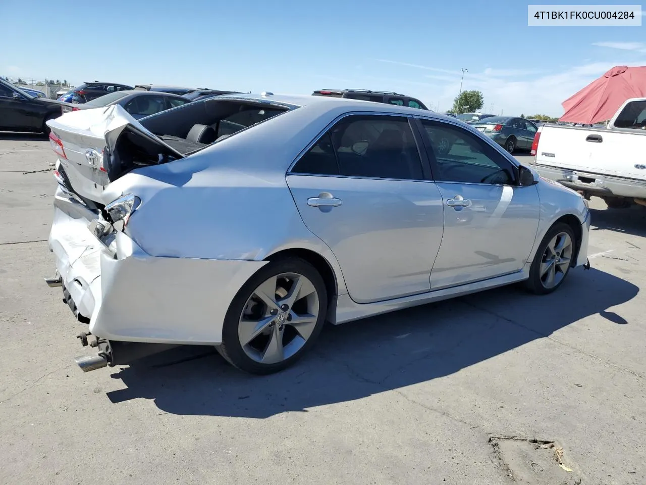 2012 Toyota Camry Se VIN: 4T1BK1FK0CU004284 Lot: 70151154