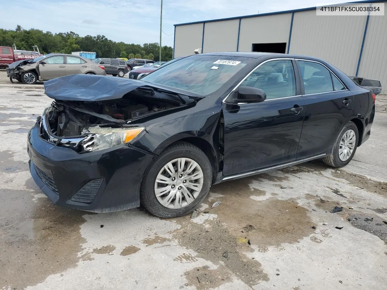 2012 Toyota Camry Base VIN: 4T1BF1FK5CU038354 Lot: 70187974